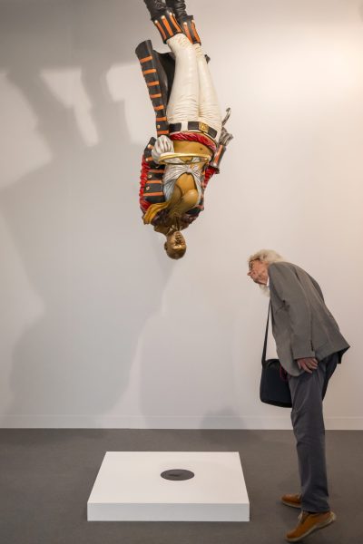 A Vessel in a Vessel in a Vessel and So On (2007) von  William Pope. L an der Art Basel, am 12. Juni 2024. © KEYSTONE/Georgios Kefalas